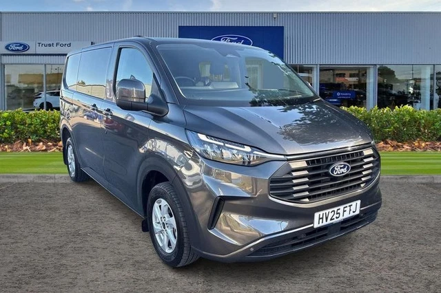 2025 FORD TRANSIT Custom 320 Limited L1 SWB Double Cab In Van FWD 2.0 ...