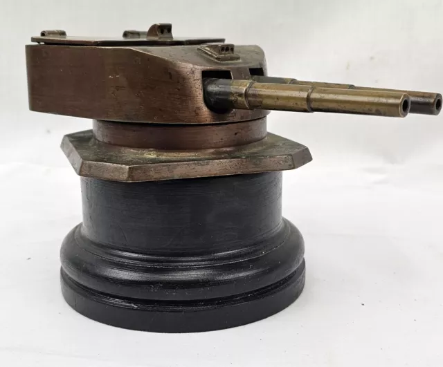 Bronze Inkwell made from WW1 Battleship SMS Helgoland 2