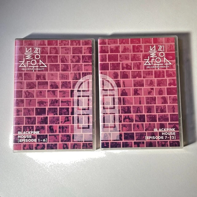 BLACKPINK HOUSE EPISODE 1-12 DVD 2 set BLINK KPOP MUSIC
