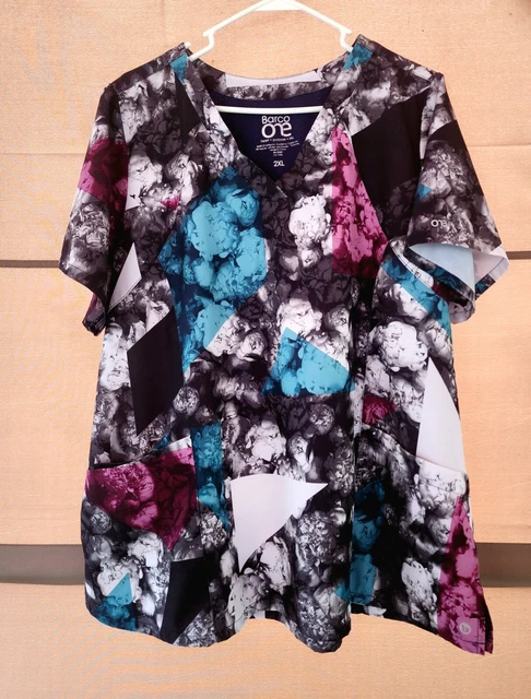 Womens Scrub Top Barco One Size 2XL