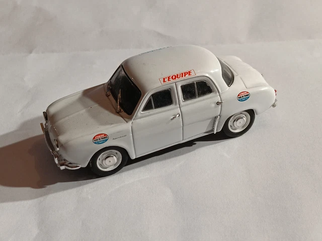 Renault - Dauphine Tour de France 1965 - Modèle Presse - 1/43 - Voiture