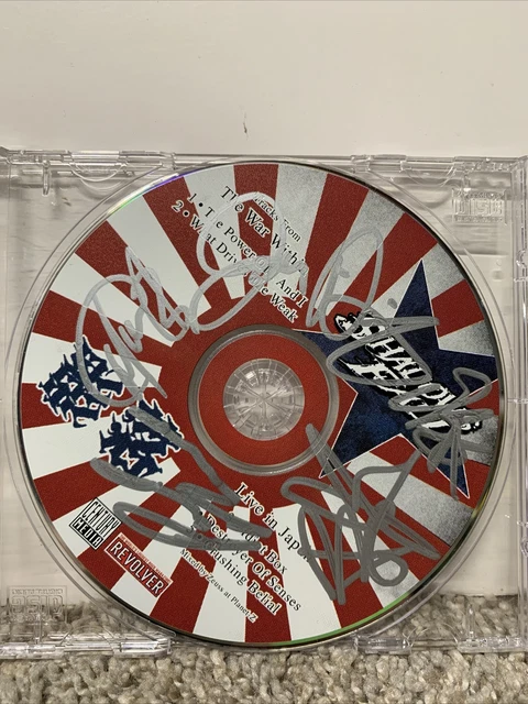 Shadows Fall Signed Revolver Magazine cd Live In Japan 2004 Rare War Within