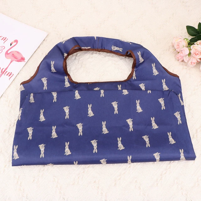 2pcs Fashion Umweltfreundliche Aufbewahrungstaschen Faltbare Einkaufstasche mit