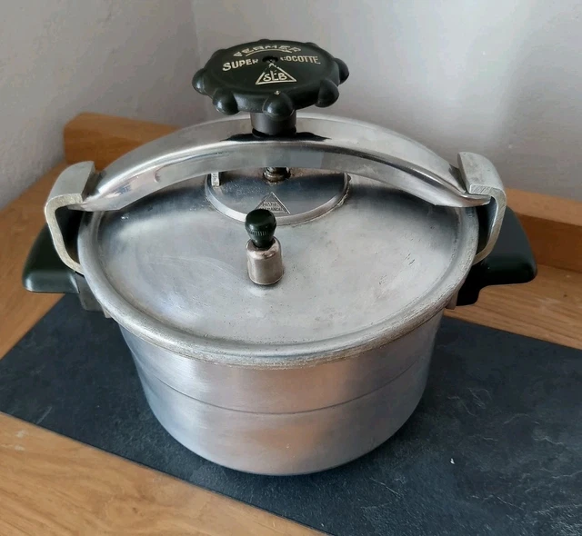 Très Ancienne Cocotte Minute SEB 10L Serie F Vintage