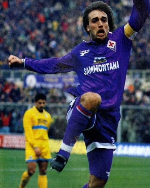 MAGLIA FIORENTINA 95-96 BATISTUTA CALCIO CAMISETA JERSEY RUI