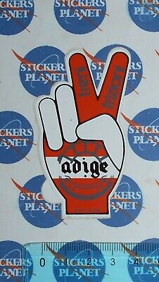 ADESIVO STICKER AUTOCOLLANT VINTAGE AUTO MOTO TUNING ADIGE FRENI FRIZIONI 