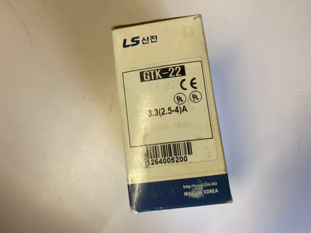 Thermal Relay GTK-22, 3,3A, 2,5~4A