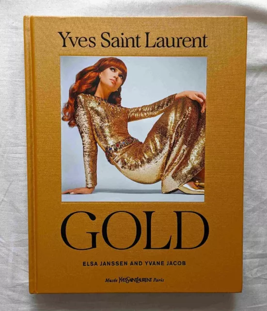 YVES SAINT LAURENT Gold Book Fashion Design Jewelry Shoes And $113.81 ...
