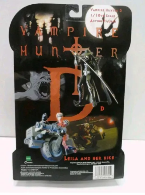 Vampire Hunter D 1/10 Scale Action Leila & Speed Bike Anime Akira NEU/OVP MISB❗ 3