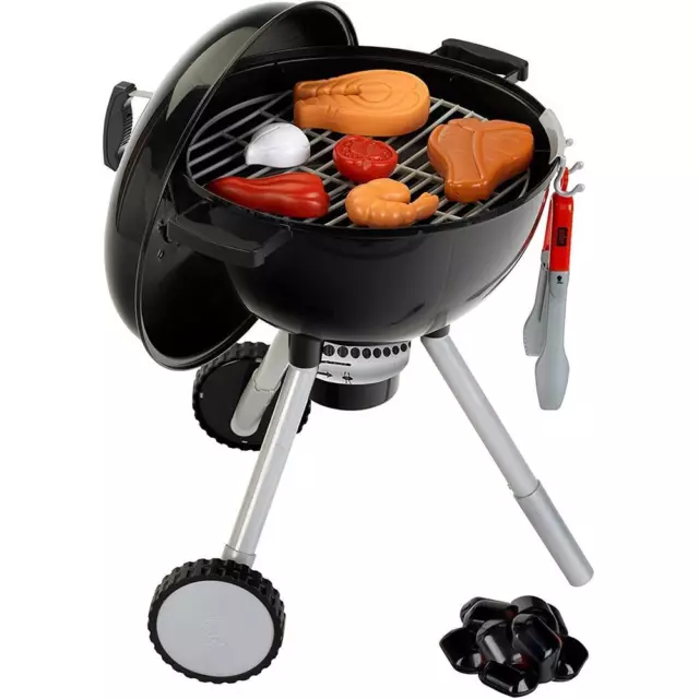 Theo Klein 9466 Weber Kugelgrill One Touch mit Licht & Sound Kindergrill Garten