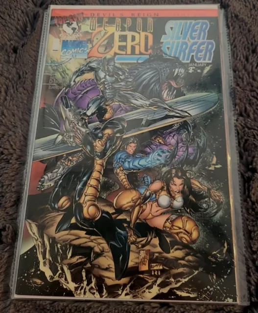Weapon Zero Silver Surfer Devils Reign 1 Marvel Comics 1996