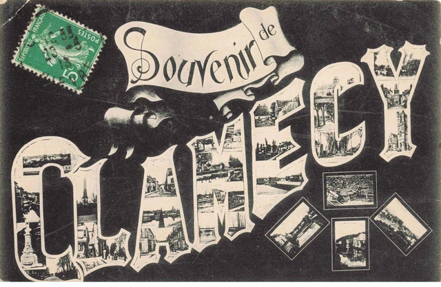 58 - CLAMECY - S03494 - Divers Aspects de la Ville - Souvenir - L1