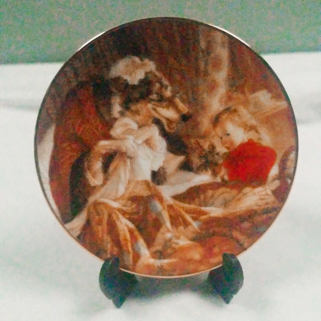 Scott Gustafson Classic Fairytales Second Mini Plate Little Red Riding Hood