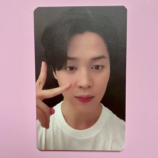 UNOFFICIAL BTS JIMIN FACE album Weverse random photocard. Bangtan ARMY