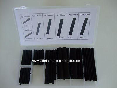 530Pcs Cavo di calore Strizzacervelli Tubazione Manicotto Wire Wrap Tubo Kit Assortimento 2:1 se A2Z9 