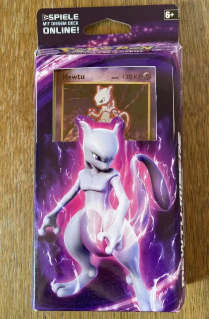 Pokemon XY Serie 12  Evolution Themendeck Mewtu Misere Deutsch