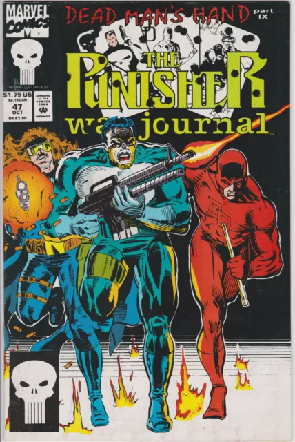 The Punisher: War Journal #47, Vol. 1 (1988-1995) Marvel Comics, High Grade