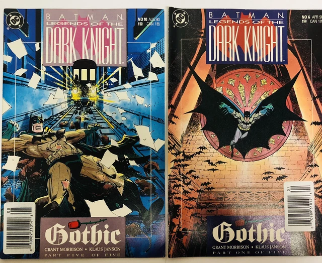 Batman Legends of the Dark Knight Gothic  Parts1 & 5 DC Comics 1990 No 6, 10