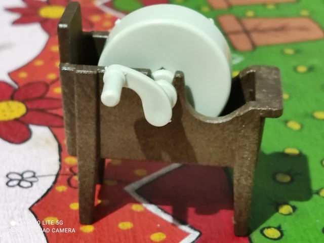 2 Tabliers (bavettes) Marron Playmobil Pour Figurines Forgeron Médiéval - Occasion, Pièces Détachées