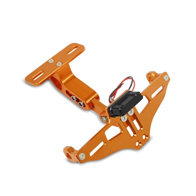 ZIEGER Support Plaque Immatriculation Pro Pour Husqvarna 701 Enduro / Supermoto