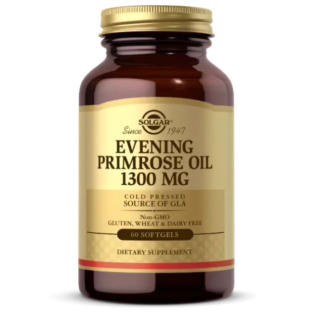 Solgar, Evening Primrose Oil, 1300 mg, 60 capsule molli