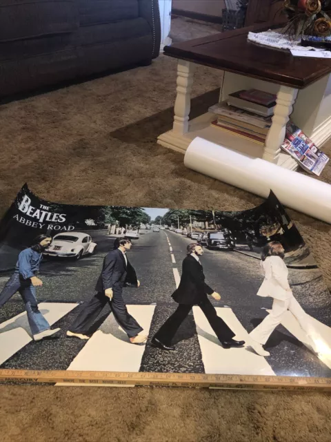 The Beatles - Music Poster / Print (Abbey Road) (John, Paul, George & Ringo)