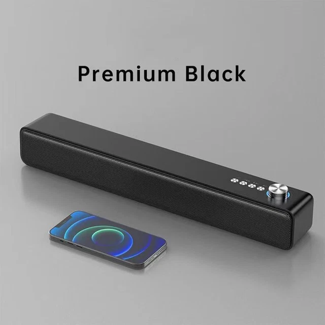 BLUETOOTH SUBWOOFER SOUNDBAR Audio Wall Computer Speaker Home ...