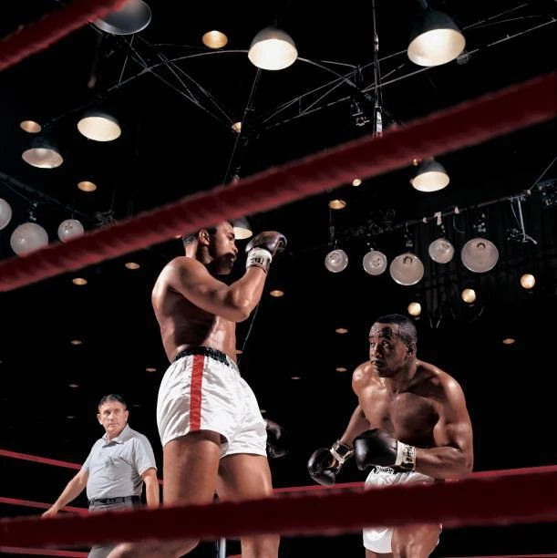 WORLD HEAVYWEIGHT TITLE Muhammad Ali V Sonny Liston 1964 Old Boxing ...