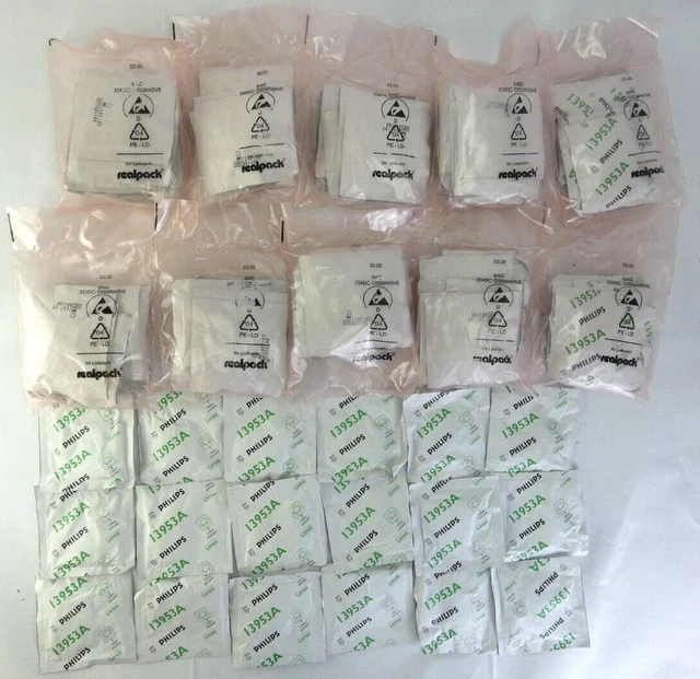 Philips 13953A Preattached Metallic Leadwire Electrode Neonatal NEW LOT OF 118