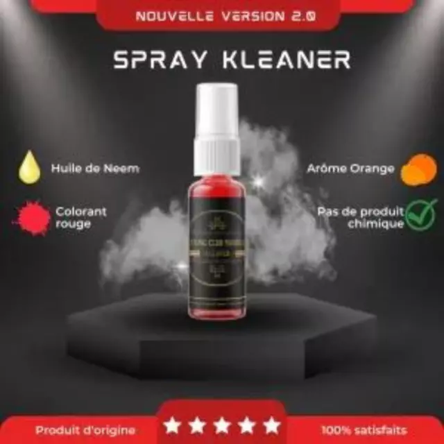 2 spray Smoking Club Marbella Kleaner 2.0 bain de bouche nettoyant 40ml neuf fr