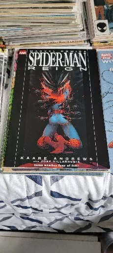 Spider-Man Reign #4 Kaare Andrews Parker Venom Final Issue NM/M 2007