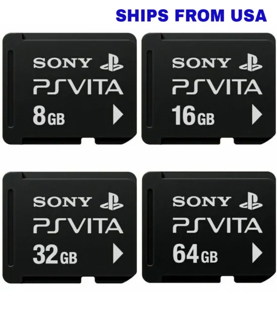 Tarjeta de memoria genuina Sony PS Vita PSV Playstation oficial 64 GB 32 GB 16 GB 8 GB 4 GB