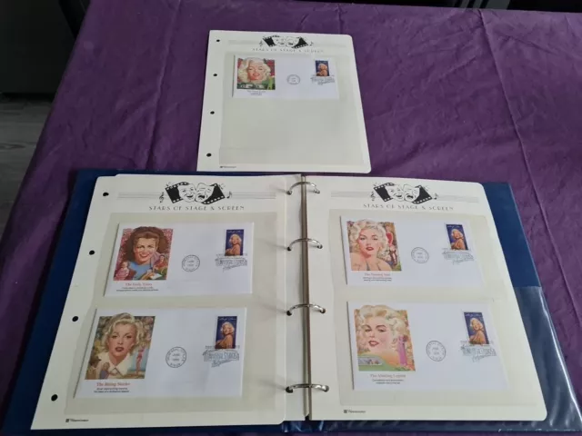 Marilyn Monroe 1995 First Day Universal City Cover Letters/Stamps