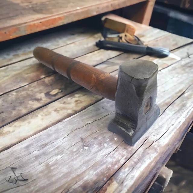 Vintage Atha Tool Co. 5/8" Top Swage 2 Lb Hammer Blacksmithing Tool 3