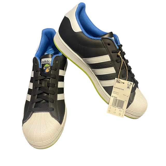 Adidas x Bored Ape Yacht Club Indigo Herz Superstar Shoes Size 9.5 BAYC IE1842