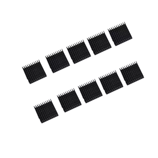 US Stock 10pcs 35 x 35 x 10mm Heat Sink Cooling Aluminum Heatsink CPU IC LED