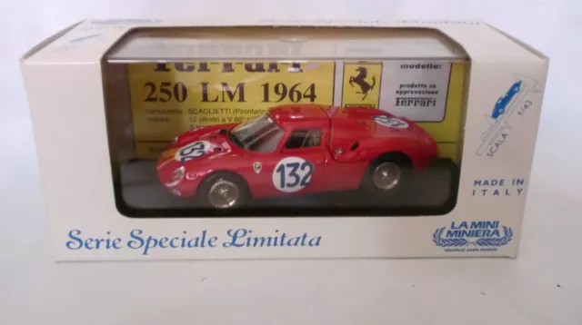 La Mini Miniera 1/43 8904 Ferrari 250 Lm Targa Florio 65 Sigala-Taramazzo