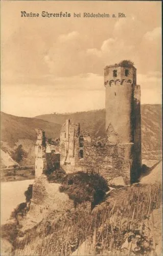 Ansichtskarte Ruine Ehrenfels bei Rüdesheim a. Rh  (Nr.940)