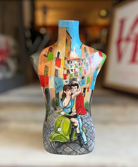 Figura Anatomica Uomo E Donna 30 Cm – Metà Pelle Metà Muscoli – Modello Per Artisti E Studio Medico - 4