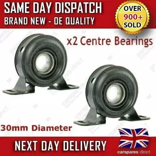 Ford Transit Mk5 Mk6 Mk7 Mk8 Propshaft Centre Bearings Mounts Pair 30Mm X2