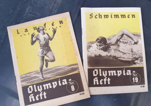 2 Originale Olimpiadi Quaderni Di 1936