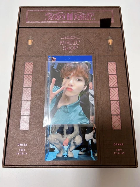 BTS 2021 MAGIC Shop Seoul DVD with SUGA Yoongi Trading Card