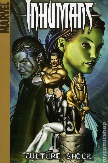 Inhumans Culture Shock TPB #1-1ST VF 2005 Stock Image