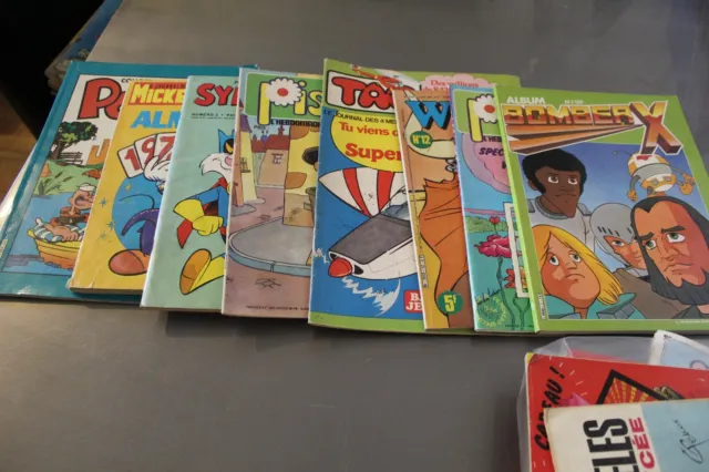 Lot de 37 bande dessinée vintage à couverture souple "Casimir, Heidi,Astro" etc 3