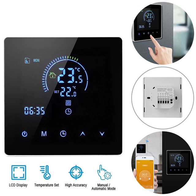 LCD WIFI SMART Thermostat Water/Heating/Gas Boiler Remote Controller