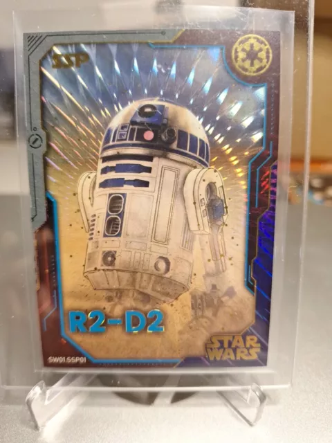 R2-D2 2023 Star Wars Prerelease 018/200 SW01 SSP-01 Case Hit Holofoil 59pt Chase