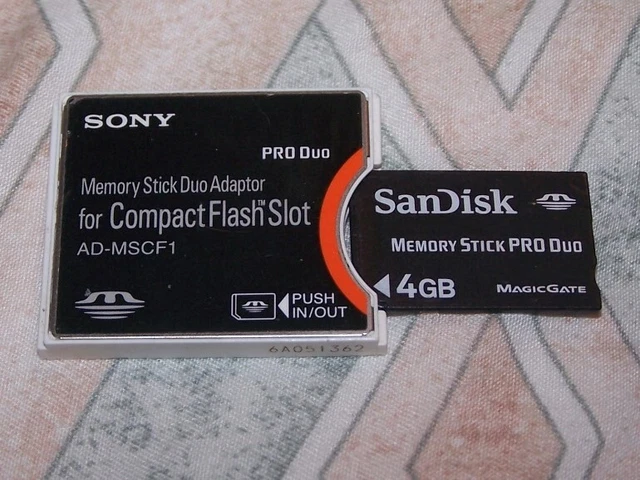 Memory Stick MS Duo 16GB Per Fotocamera Sony Cybershot E PSP - Alta Velocità - Foto 3