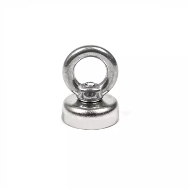 Super Strong Neodymium Recovery Fishing Magnet 20mm 10kg / 22lbs pull Eyebolt