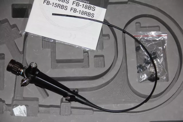 Pentax FB-15BS Fiber Optic Portable Bronchoscope Endoscope Endoscopy Bronchoskop