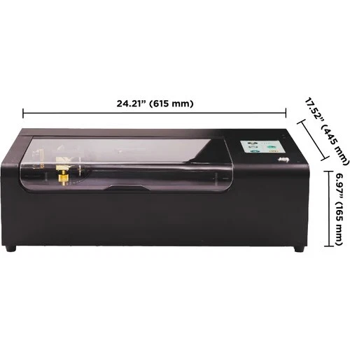 FLUX beamo 30W Desktop Laser Cutter & Engraver, include Rotary Extension